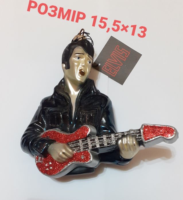 Елочная игрушка Элвис Пресли Elvis эксклюзив Polonaise