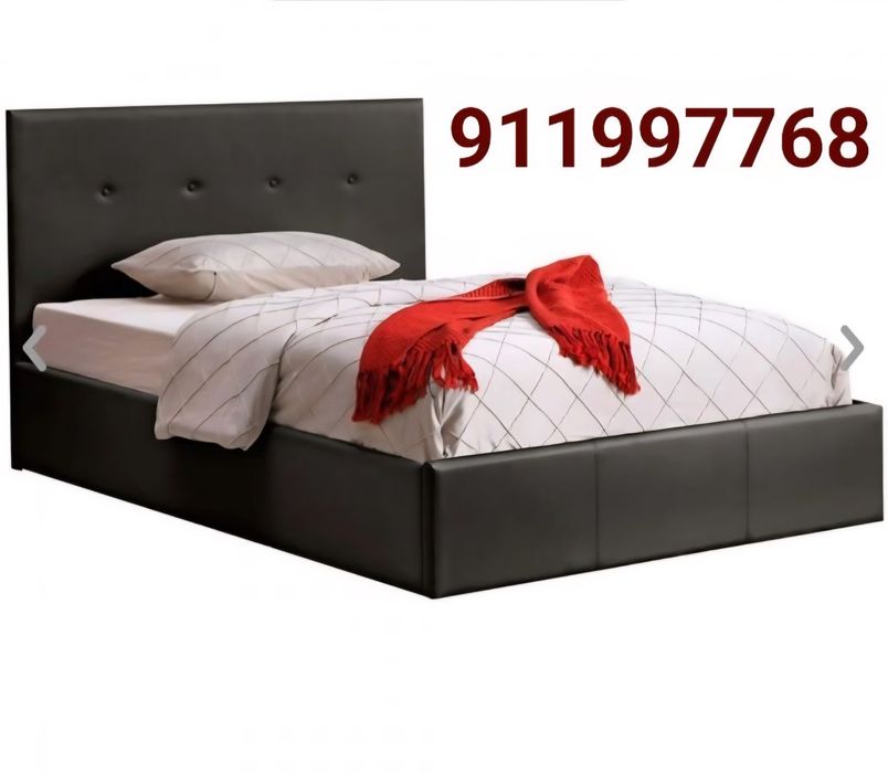 Cama de casal+ colchão Queen Size+entrega