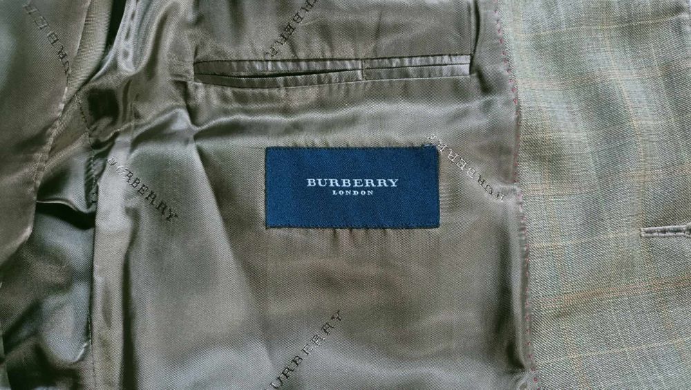 Marynarka Burberry wełna - krata