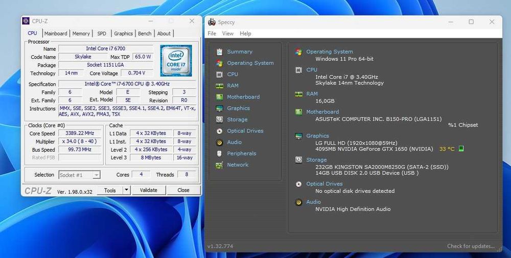 Torre PC Desktop Gaming i7