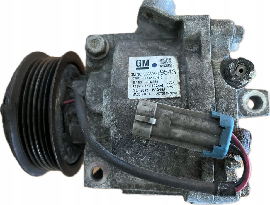 Kompresor Sprężarka klimatyzacji Opel Adam Mokka 1,2; 1,4 benzyna