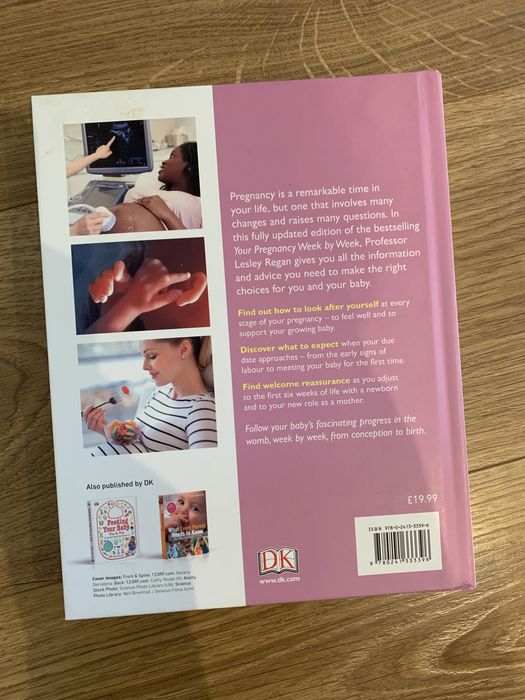 Livro “Your pregnancy week by week”[maternidade/bebé/gravidez/grávida]