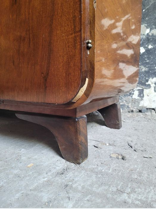 Komoda art deco   szafka gramofonowa Jindrich Halabala