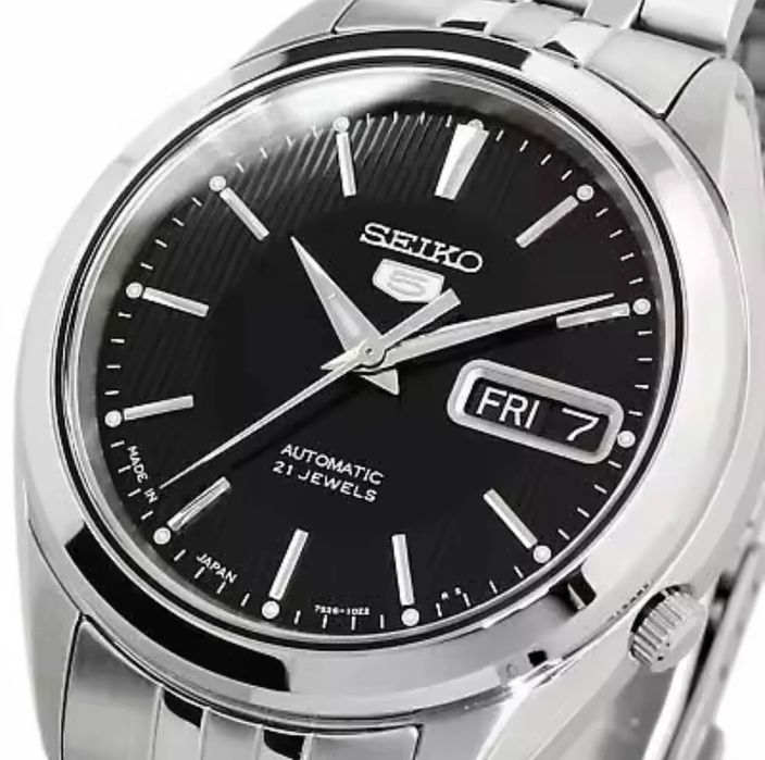 *NOVO* Seiko 5 automático SNKL45J1  Made in Japan (37 mm )