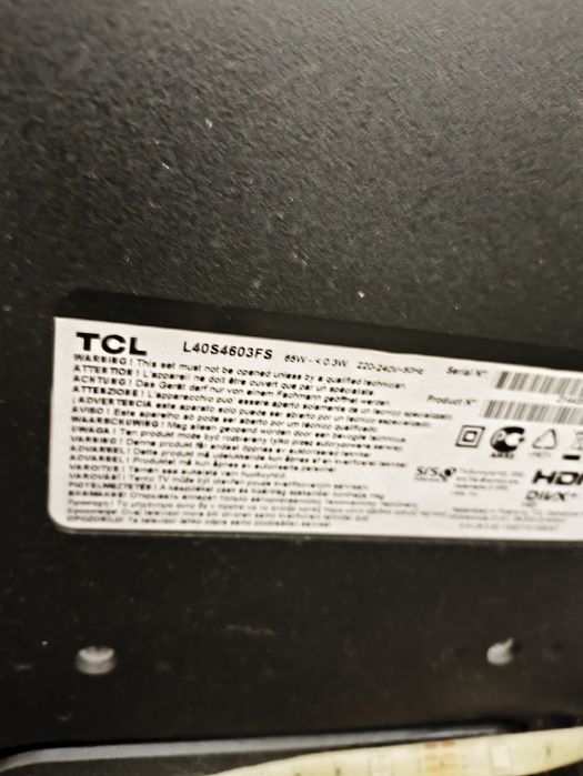 Telewizor tcl+Chromecast