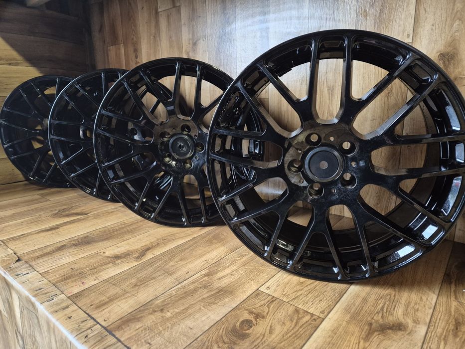 Alufelgi Platin 18cali 5x112 Et45 8j 66 6 Czarny Po ysk Stan Idealny 