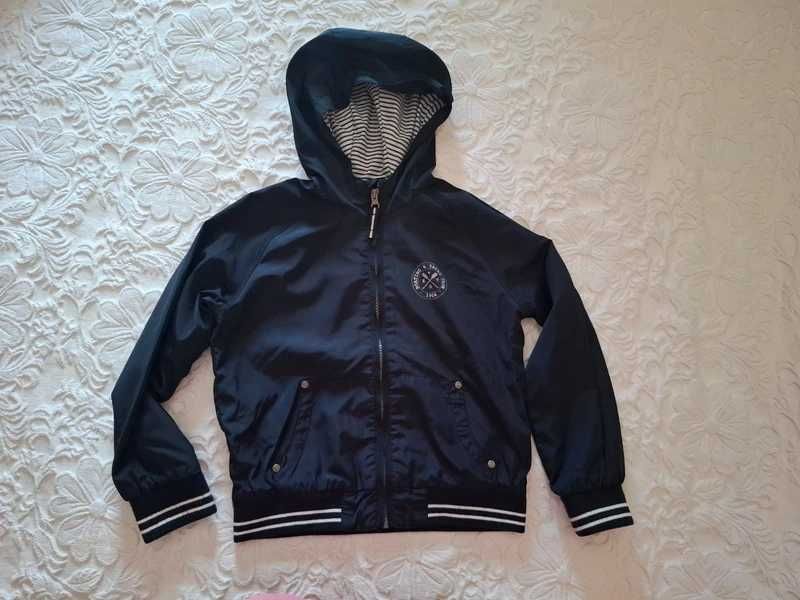 Casaco Corta-vento Náutico Primark (7-8 anos / 128 cm) Muito Bom Estado