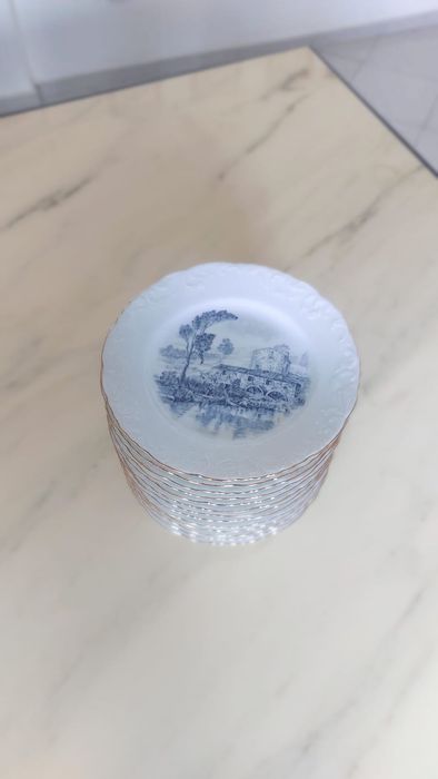 Conjunto de chá antigo