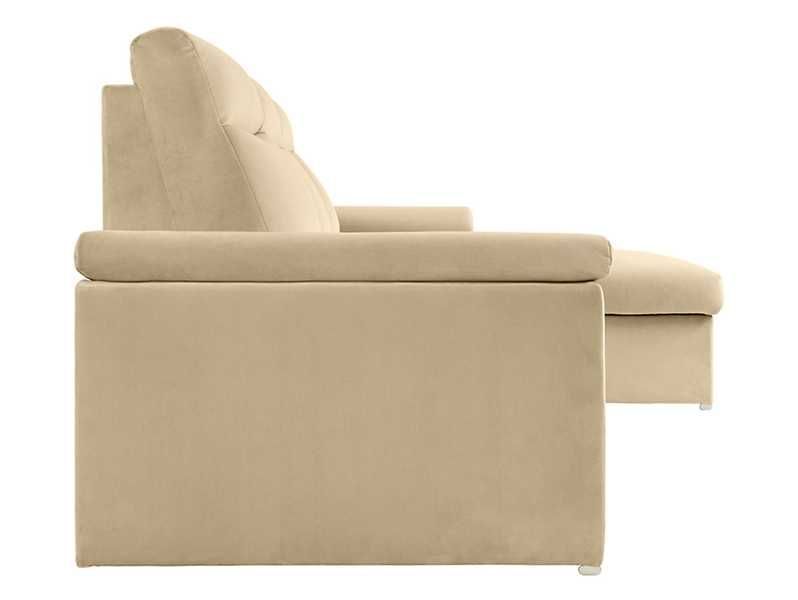 Narożnik z funkcją spania Nubo BLACK RED WHITE