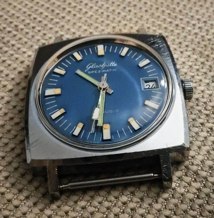 Zegarek Glashutte Spezmatic chromowany stan bardzo dobry . Dostawa gratis. Czytaj opis.