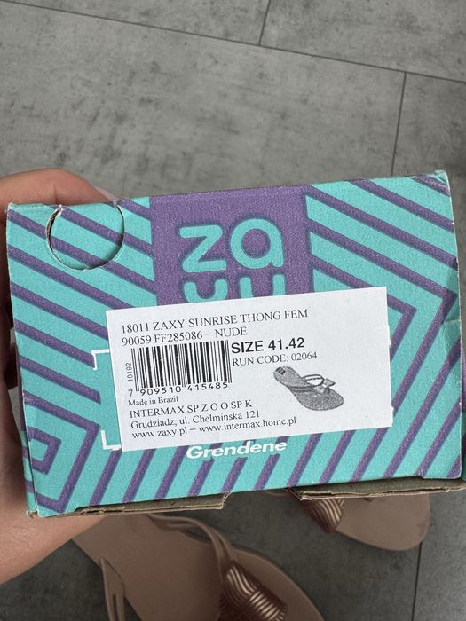 Melissa zaxy japonki klapki 41/42