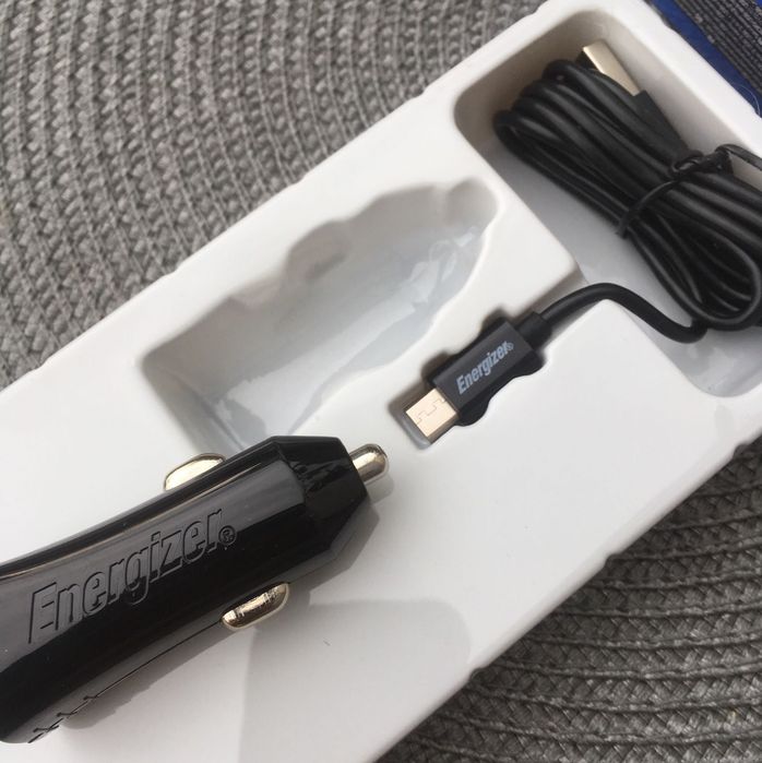 Автомобільний зарядний пристрій Energizer Ultimate 3.4A microUSB