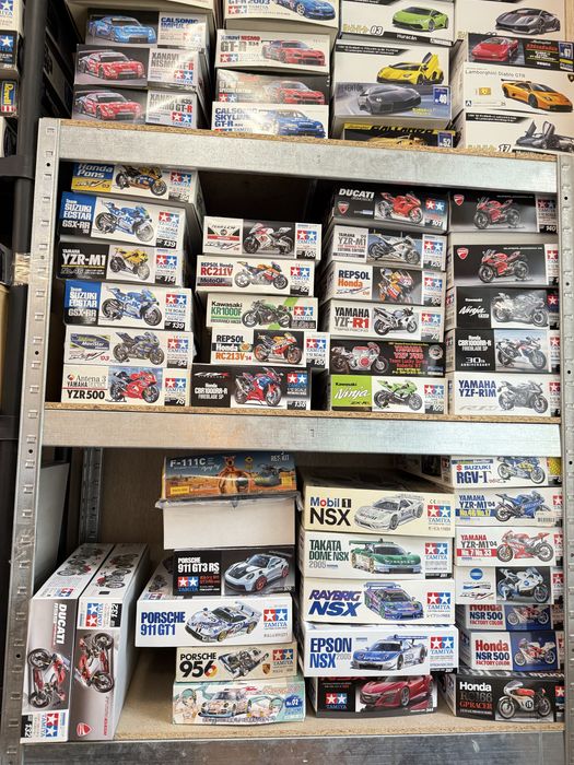 Моделі авто 1/24 / 1/12 / 1/20, Tamiya, Fujimi, Aoshima, Meng