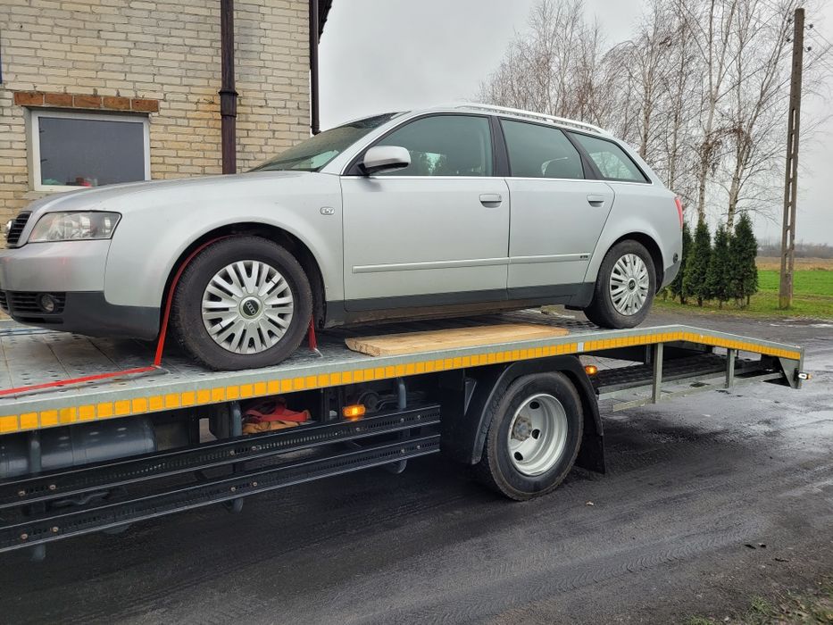 Pomoc  drogowa 24h/7 laweta transport maszyn budowlanych auto pomoc