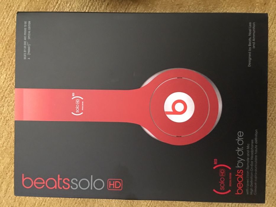 Auscultadorses Beats Solo Hd Vermelhos
