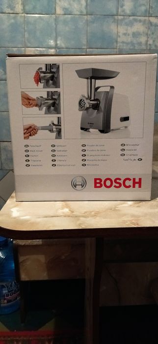 Нова електрична м'ясорубка BOSCH