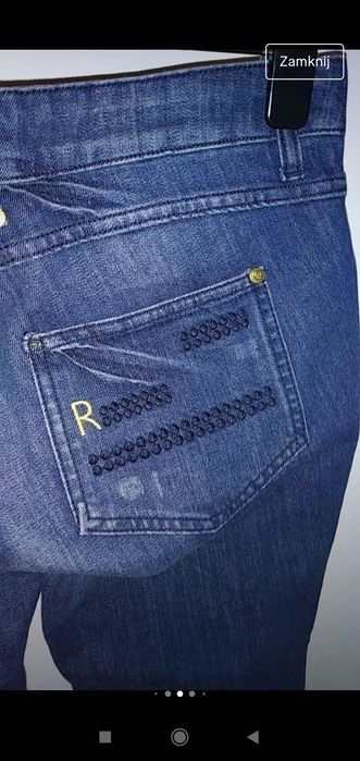 Jeansy spodnie damskie Ruby roz M/L są wymiary nowe z metką