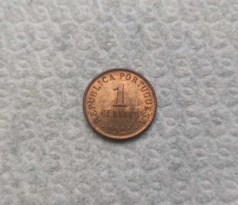 Moeda de 1 Centavo 1921