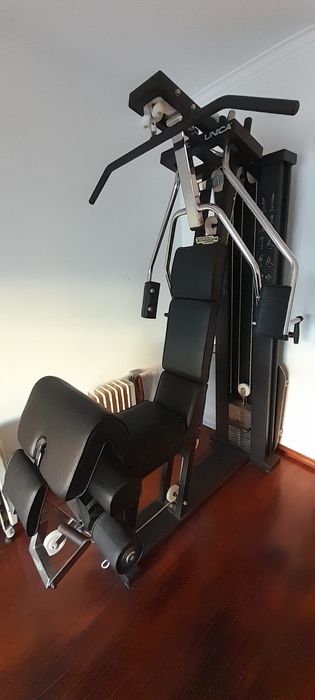 Máquina musculação multifunções TechnoGym única