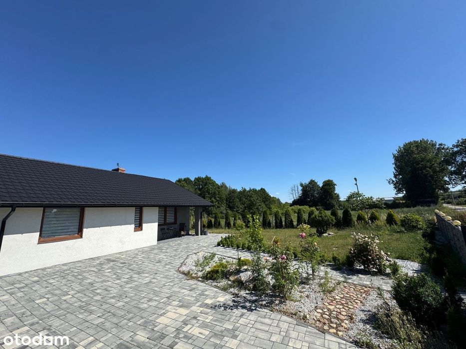 Nowoczesny dom całoroczny ze stawem i działką 3200 metrów