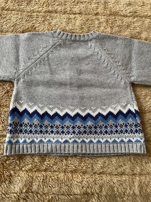 Zara Mini - Cardigan Malha Bebé (3M-6M)