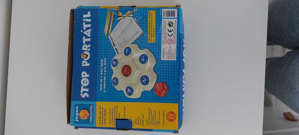 Vendo jogo “Stop” da Clementoni — ótimo estado