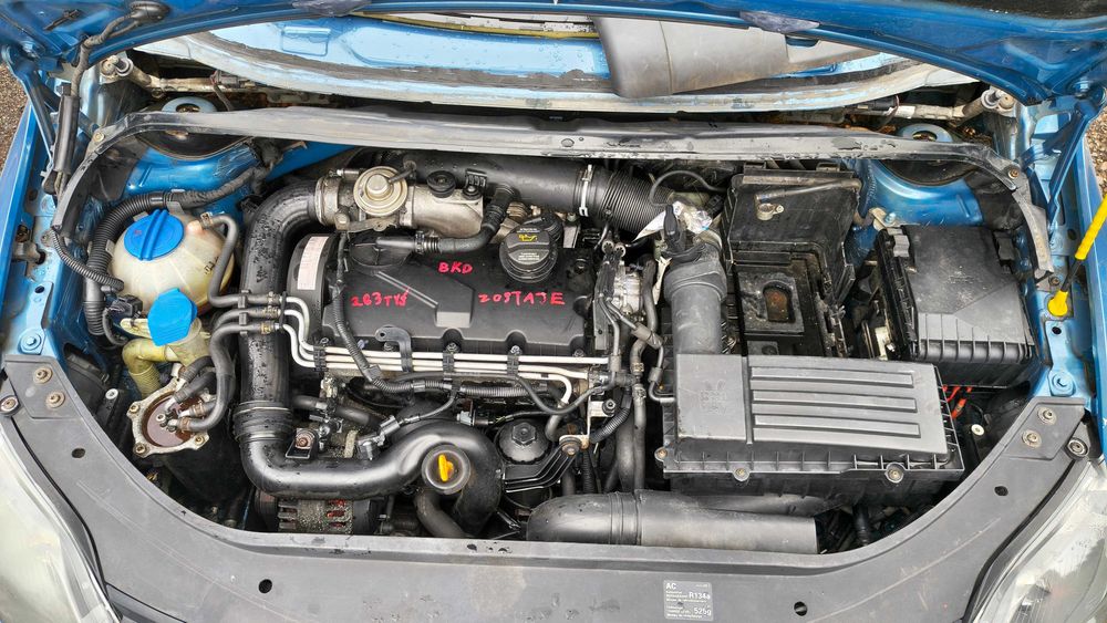 Silnik VW Golf Plus 2.0 BKD przeb. 263Tyś. FVTransport/Dostawa