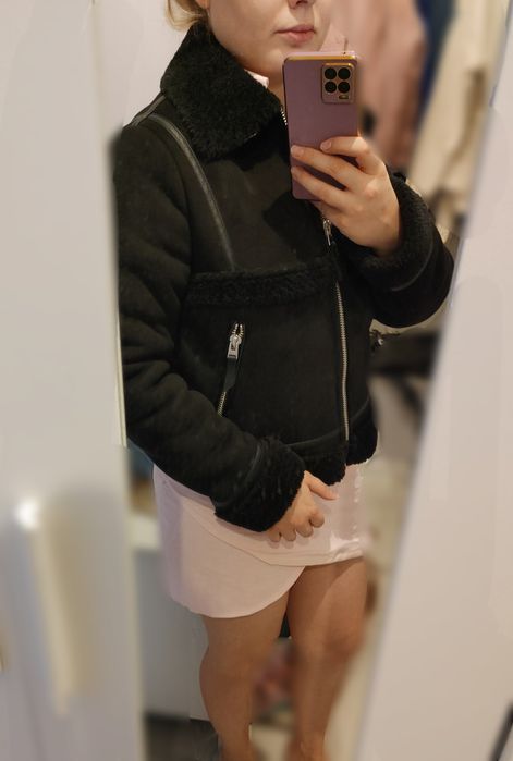 Czarna krótka kurtka Pimkie S/36