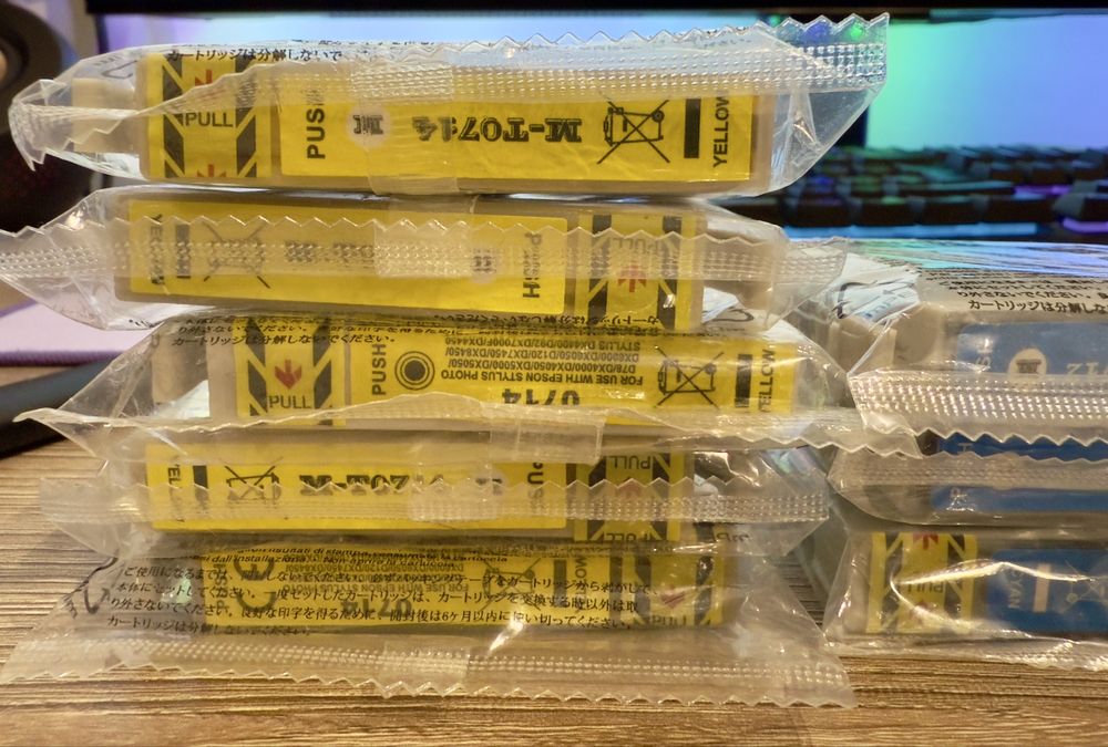 Tinteiros Epson - T0711/T0712/TT0713/T0714