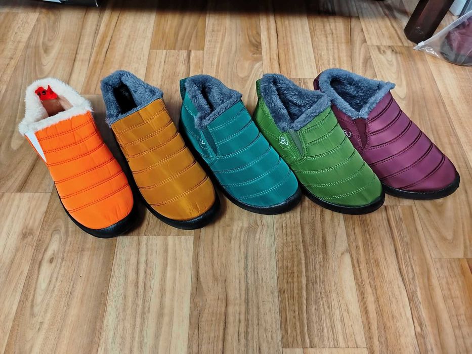 Buty zimowe- przeciwdeszczowe, wygodne jak pantofle