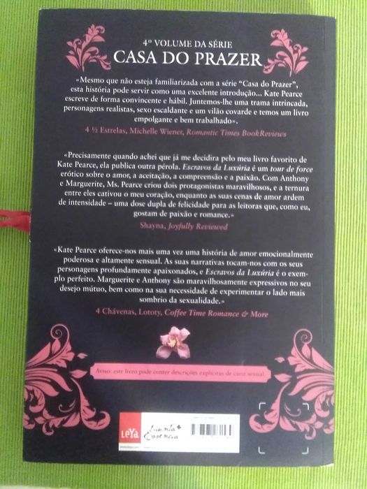Escravos da Luxúria de Kate Pearce