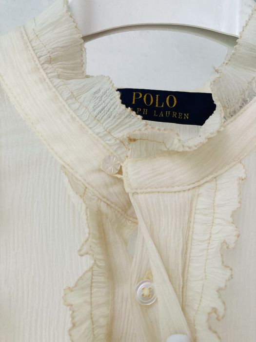 Шовкова блуза Polo Ralph Lauren