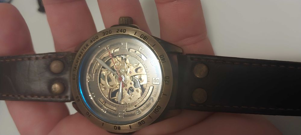 Relógio Automática, não precisa de baterias