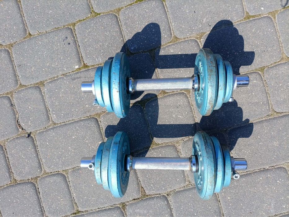 Hantle zeliwne 2x8,8 kg