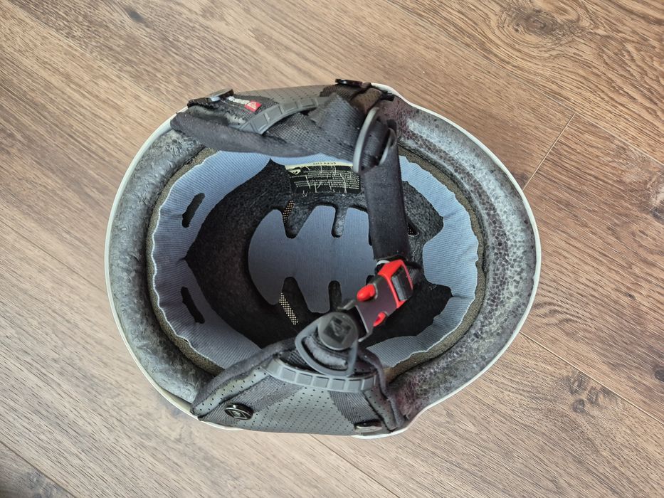 Kask Quicksilver biały 56 cm