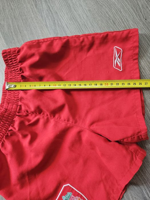 Rozmiar 98 Reebok spodenki szorty czerwone stan bardzo dobry