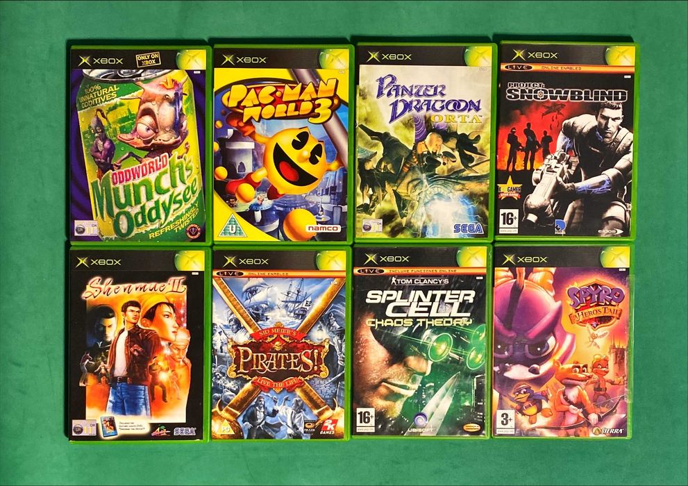 XBOX ORIGINAL [desde 8€] Blinx Call Dragoon Half Hulk Marvel Metal Pac Pirates Scrolls Thief Warrior