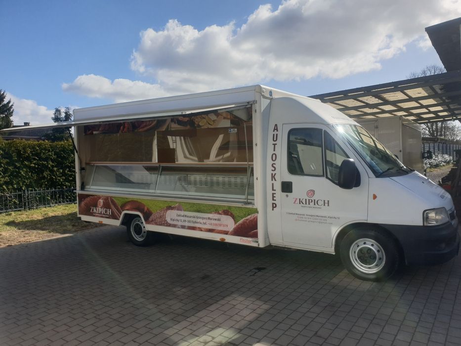 Fiat Ducato 2007r * Autosklep * Foodtruck * wędliny * Lada 4.2m *