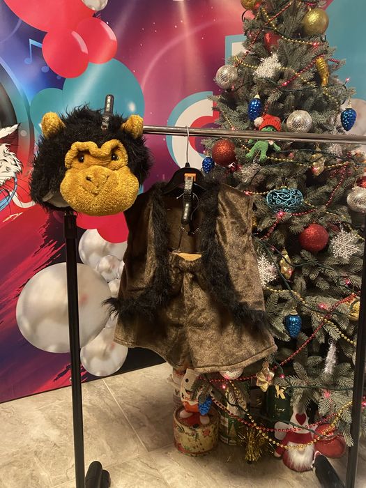 Детский новогодний комтюм обезьяны карнавальный