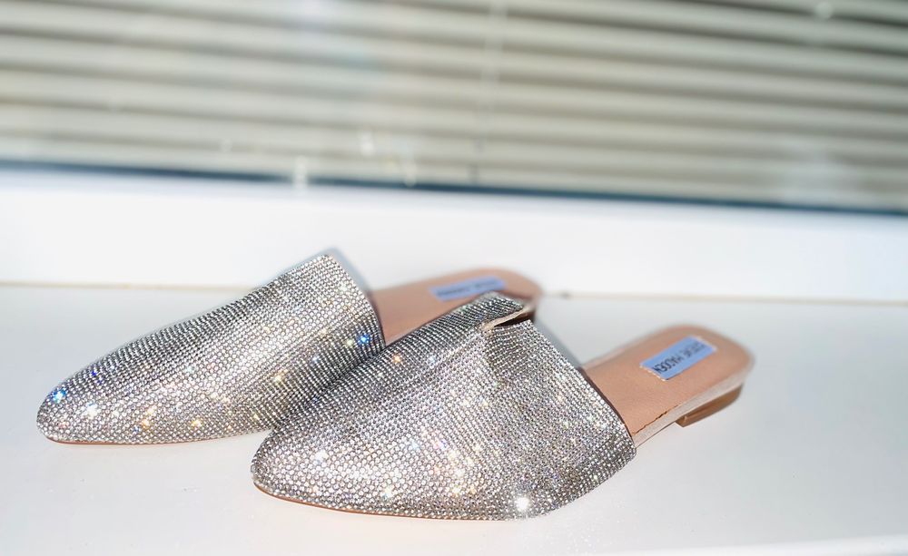 Нарядні мюлі сліпери Steve Madden в стразах нові з США 41,5 р.