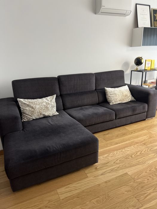 Sofá Premium em L (Chaise Longue) – 3 Metros | Excelente Estado