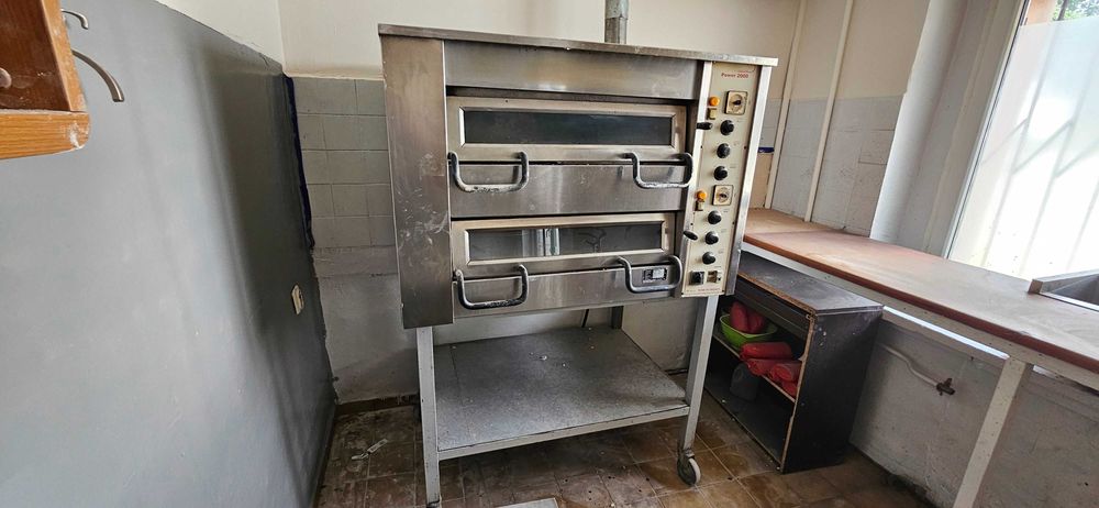 Piec do pizzy Rodex dwie komory 75×75cm + stelaż