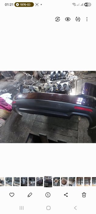 Кришка Багажника бампер Мазда СХ9 2009р