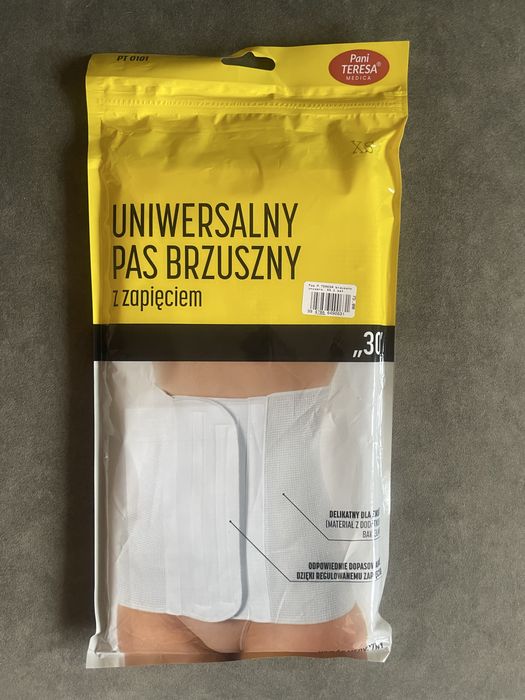 Uniwersalny pas brzuszny XS