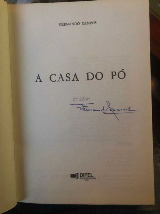 Livros autografados - Lídia Jorge, Manuel Alegre, Fernando Campos, outros