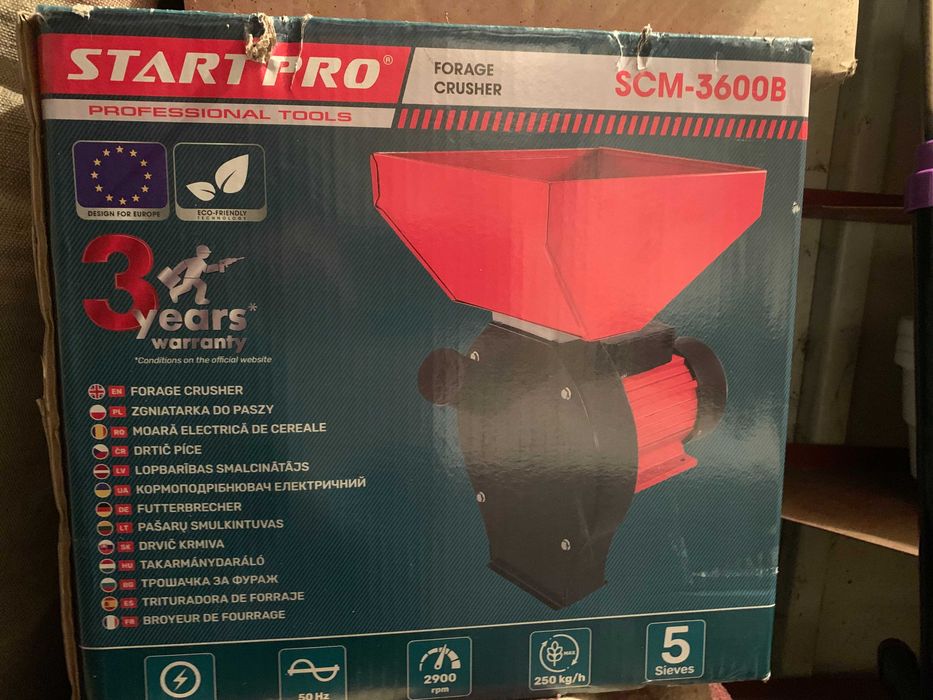 Кормоподрібнювач START PRO SCM-3600B