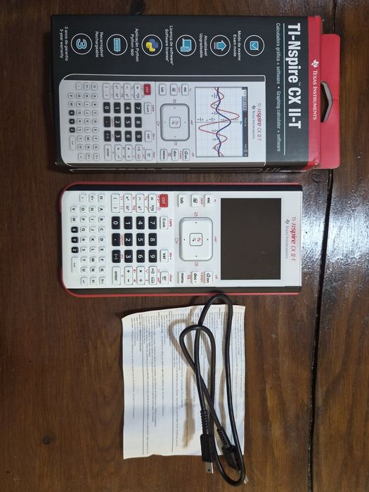 Calculadora Gráfica TI-Nspire CX II-T – Como Nova