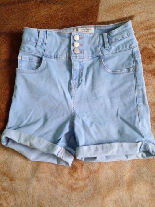 Шорты - Мом для девочки 11-13 лет. Нью-лук.
