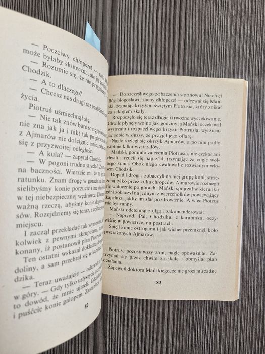 7884. "Błękitna pantera i sępie gniazdo" Edmund Bogdanowicz