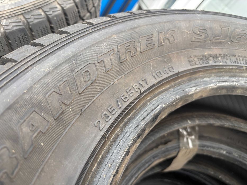 235-65-R17 DUNLOP GRANDTREK = 4штуки зимняя резина GERMANY 2022